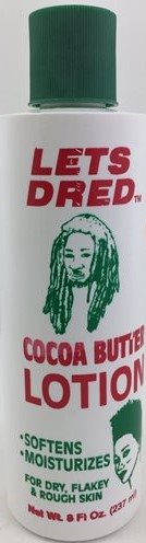 Lets Dred Braid Cocoa Bytter Lotion For dry, Flakey & Rough Skin 237 Ml