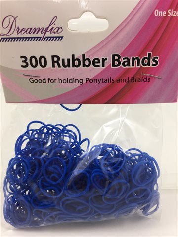 Rubber band Blue 300 stk.