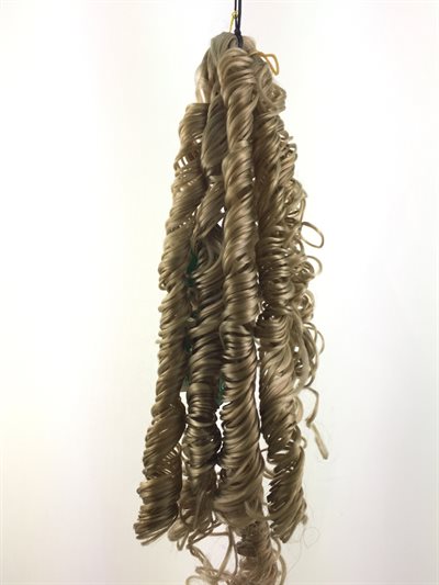 Synthetic hair - Curly piece colour 24,