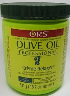 Olive oil Hair relaxer Ext.Strength - Extra Strength in jar