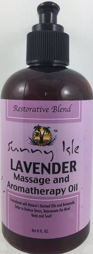 Sunny Isel - Lavender Massage and Aromatherapy Oil.