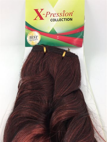 X-Pression colour 1/350 weaving Celina hair 45cm lenngth and 150 Gr.