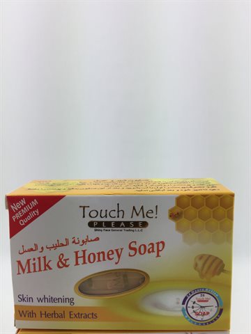 Touch Me Milk & Honey Soap Skin Whitning 135 Gr