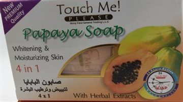 Touch Me 4 in 1 Papaya Soap135 g. (UDSOLGT)