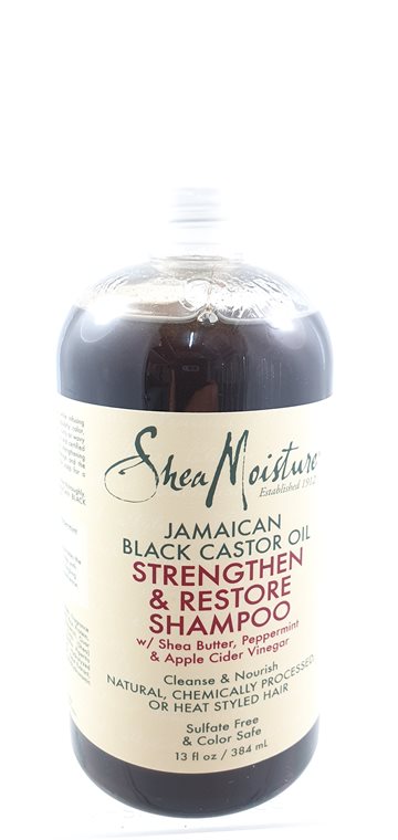 Shea Moisture Jamaican Black Castor Oil Stregthen & Restore Shampoo 384 ml