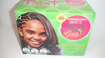 ORS Olive oil Girls Hair relaxer kit