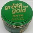 Dax Green & Gold hair Wax Strong Hold Medium 99gr.