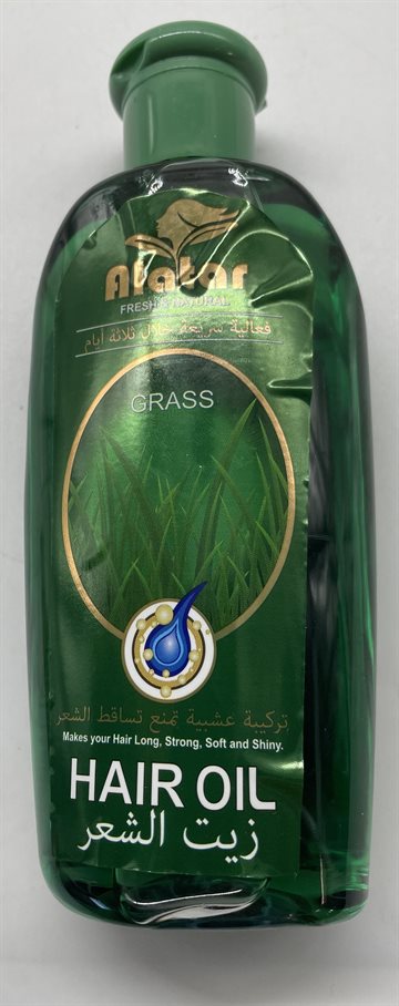 Alatar Hashish oil - Green Grass oil 200ml Til hår.