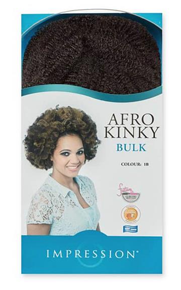 Impr. Afro Twist Kinky Braid ca. 60cm 100 g. Color 1B