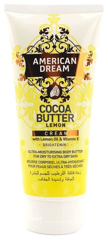 American Dream Cocoa butter Butter Lemon cream 150ml