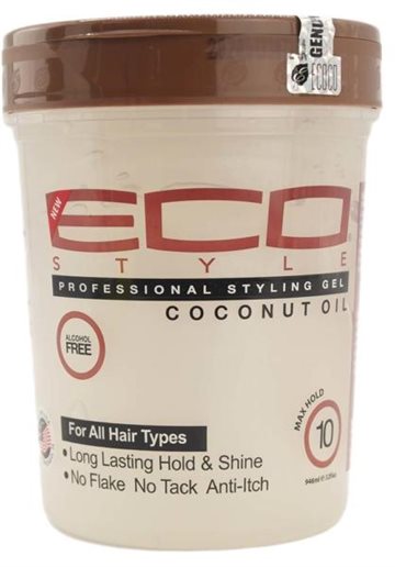 ECO Professional Styling Gel Coconut  Oil 473 ml.