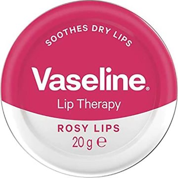 Lip Therapy Rose & Almond Oil. Vaseline Petroleum Jelly 20 gr